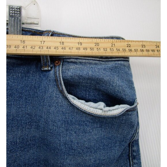 Old Navy Jeans 24 Plus OG Loose High Rise Secret Smooth Pockets Denim - Picture 3 of 9